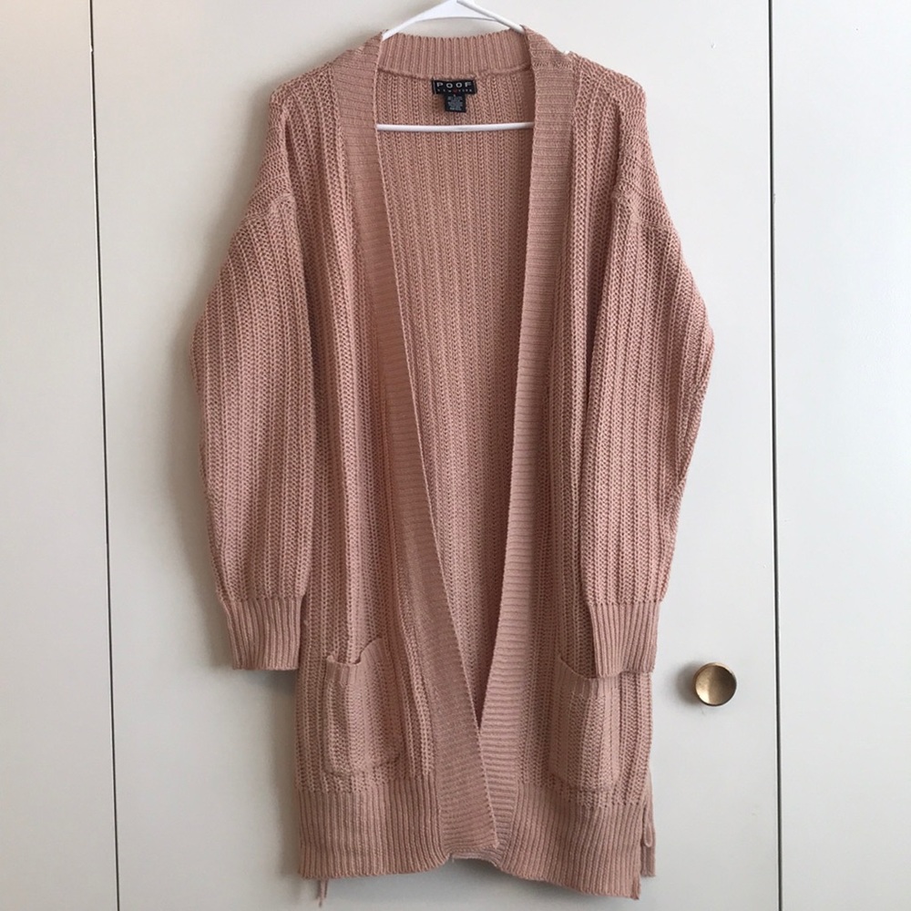 Soft pink oversized sweater